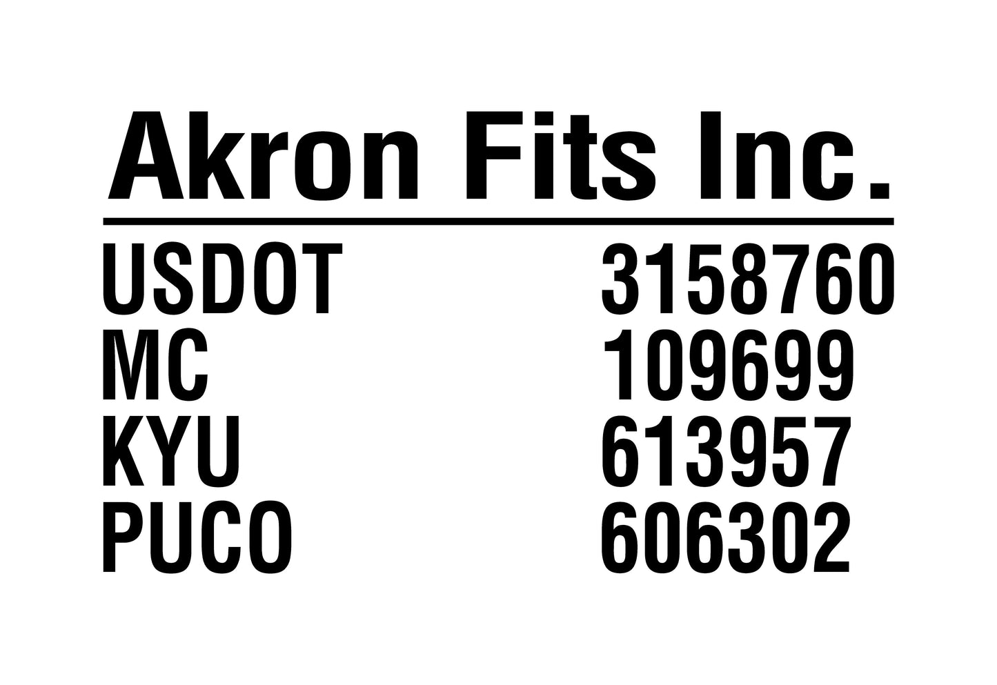 Single Color Decals Pricing